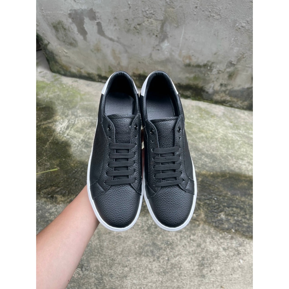 Giày thể thao nam thời trang cao cấp chất da sần bảo hành 12 tháng đế khâu chắc chắn được kiểm tra hàng