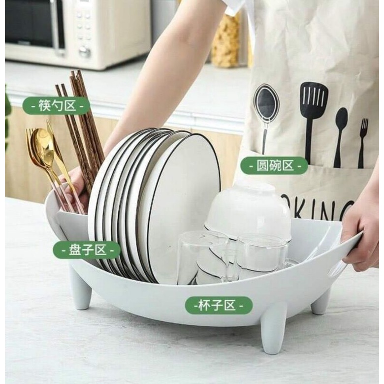 RỔ ÚP CHÉN BÁT THÔNG MINH CHIẾC THUYỀN