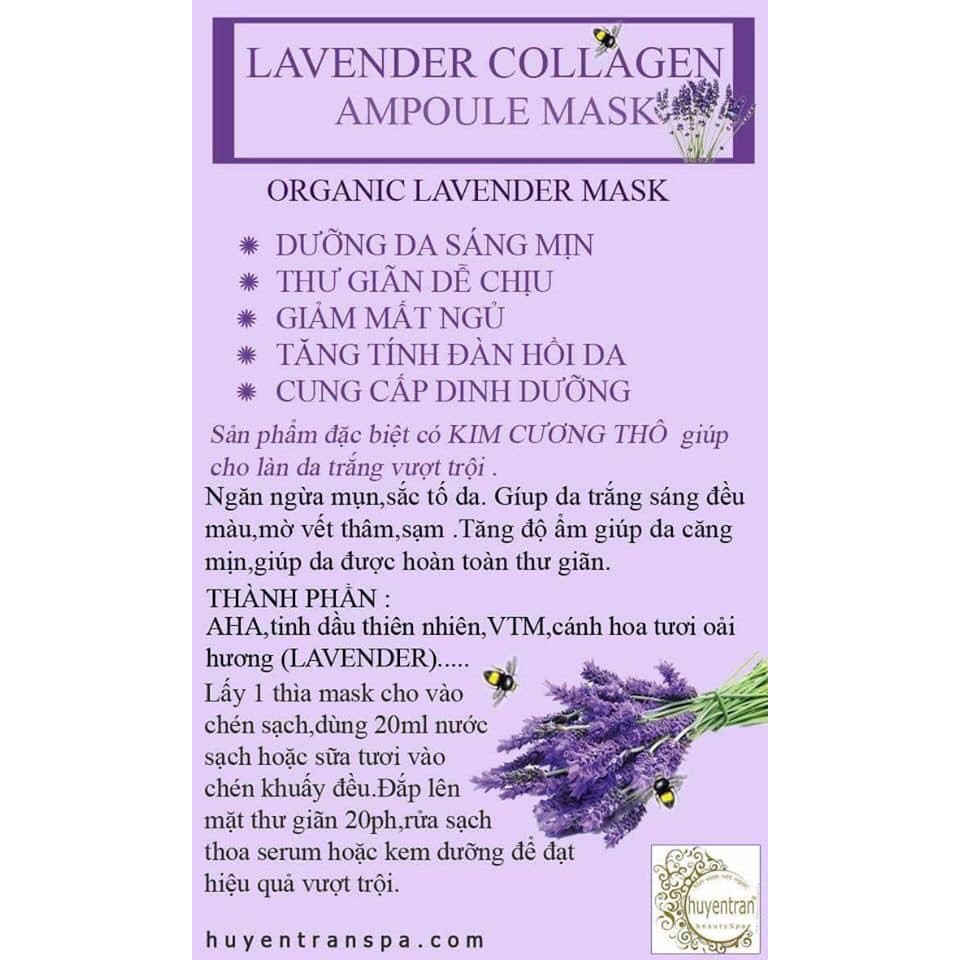 Mặt Nạ Lavender hộp Cao Cấp