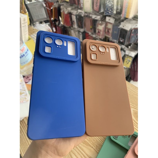 Ốp lưng Xiaomi Mi 11 Ultra dẻo màu mềm mịn bảo vệ camera
