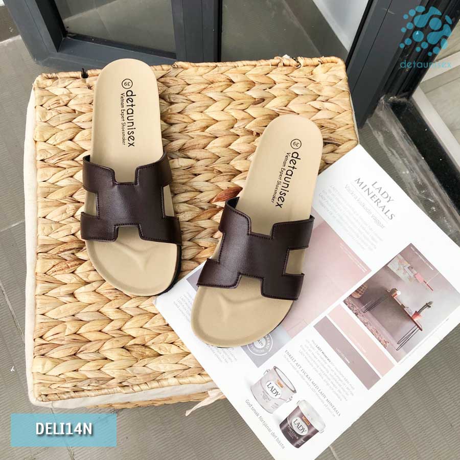 Dép nữ chữ H phong cách Lihsing Detaunisex - DELI14