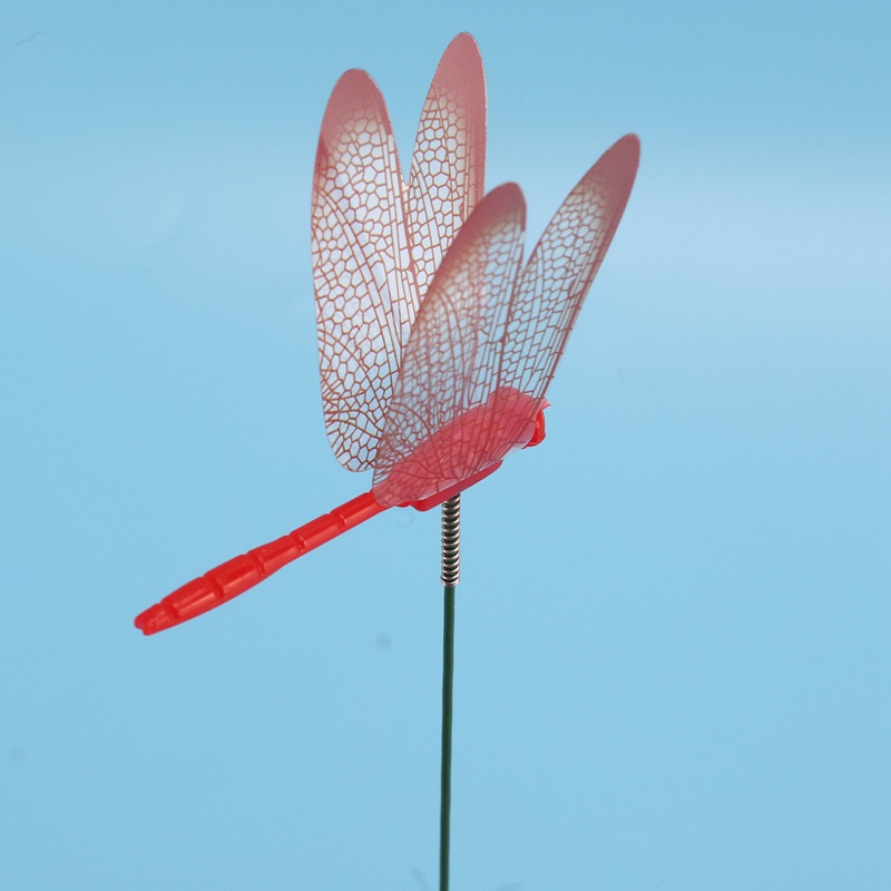 20 miếng Vườn Bướm Cọc và 4 miếng Chuồn chuồn Cọc Đồ trang trí sân vườn cho đồ trang trí tiệc sân hiên , Tổng cộng 24 miếng