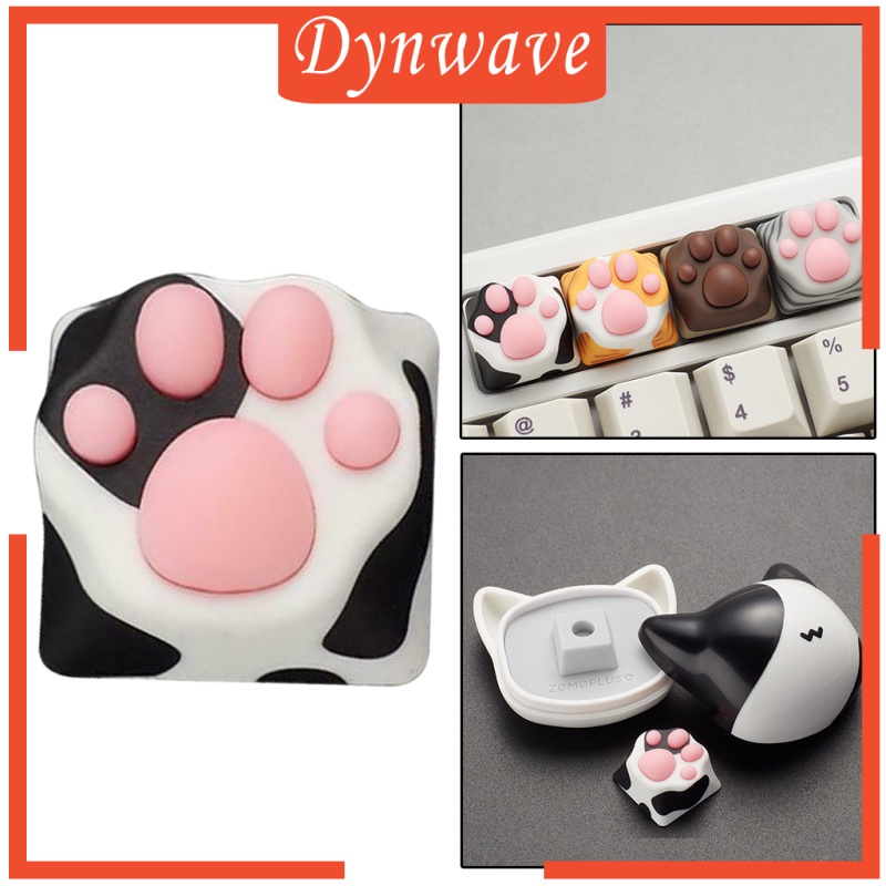 [DYNWAVE] Silicone Cat Paw Mechanical Keyboard Keycap for Cherry MX Premium