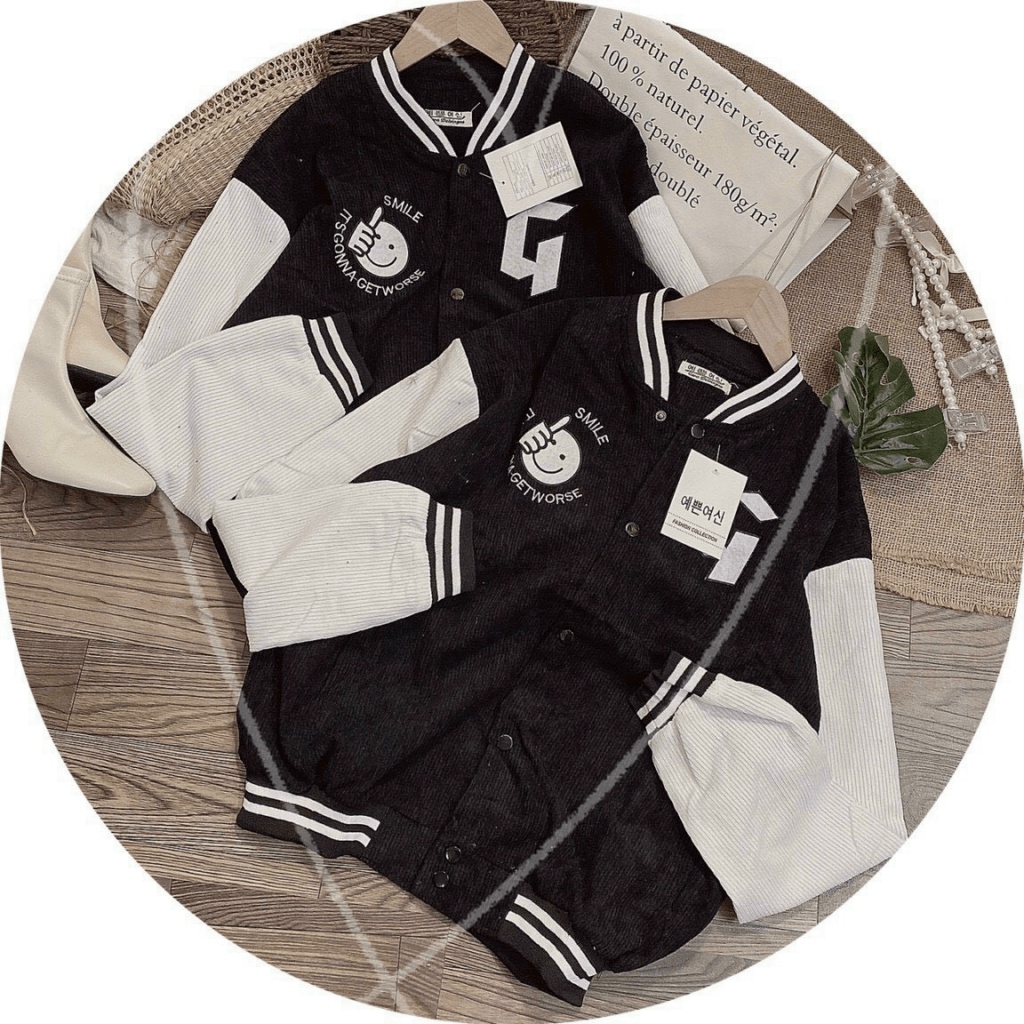 ÁO KHOÁC BOMBER  NAM NỮ CHẤT LIỆU KAKI NHUNG CAO CẤP SÀNH ĐIỆU THỜI TRANG