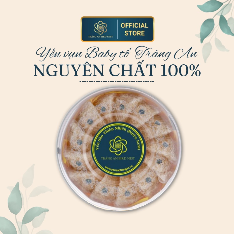 Tổ yến sào vụn Baby Yến sào Tràng An. hộp 20gr, 50 gr hoặc 100gr