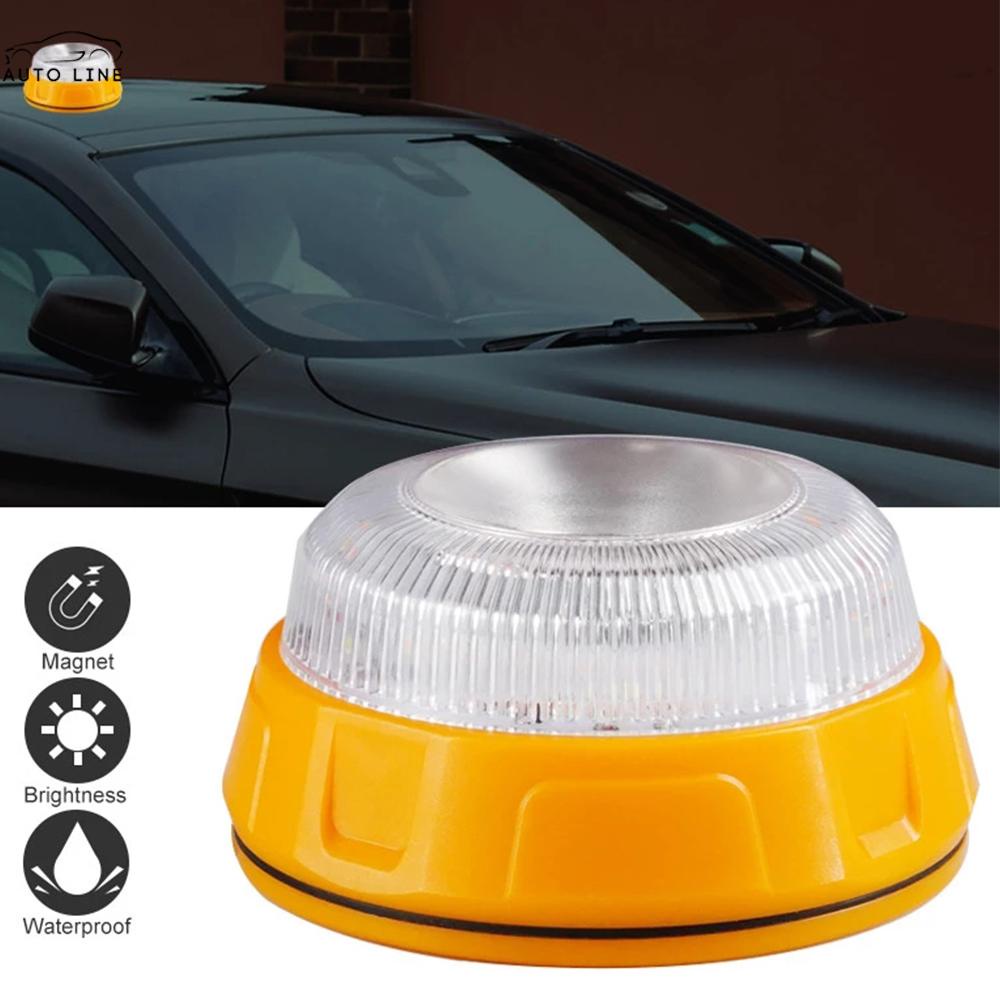 Đèn LED Cảnh Báo An Toàn Khẩn Cấp Ánh Sáng Vàng SHOPCYC9145 Cho Xe Hơi / Xe Tải