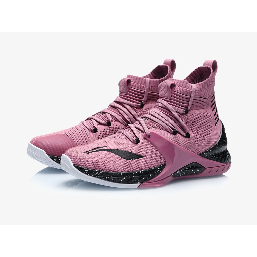 Giày bóng rổ Li-Ning Wade Flyknit Pink