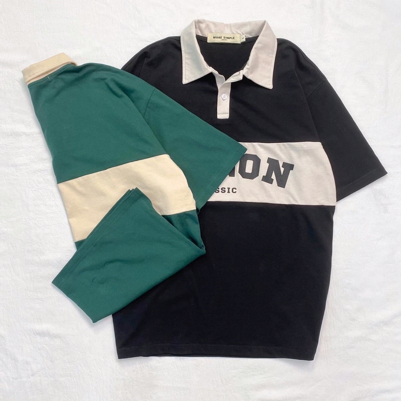 Áo Thun POLO SAIGON Oversize Vải Tici Da Cá Form Rộng Unisex - Yowol SG