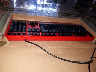 Bàn phím Hacker Assassin AK5000 Đỏ( hàng thanh lí nghỉ tiệm net, chất lượng đảm bảo)