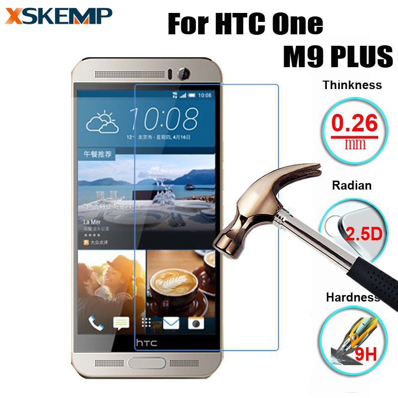 (RẺ VÔ ĐỊCH) Miếng dán kính cường lực HTC M9 Plus