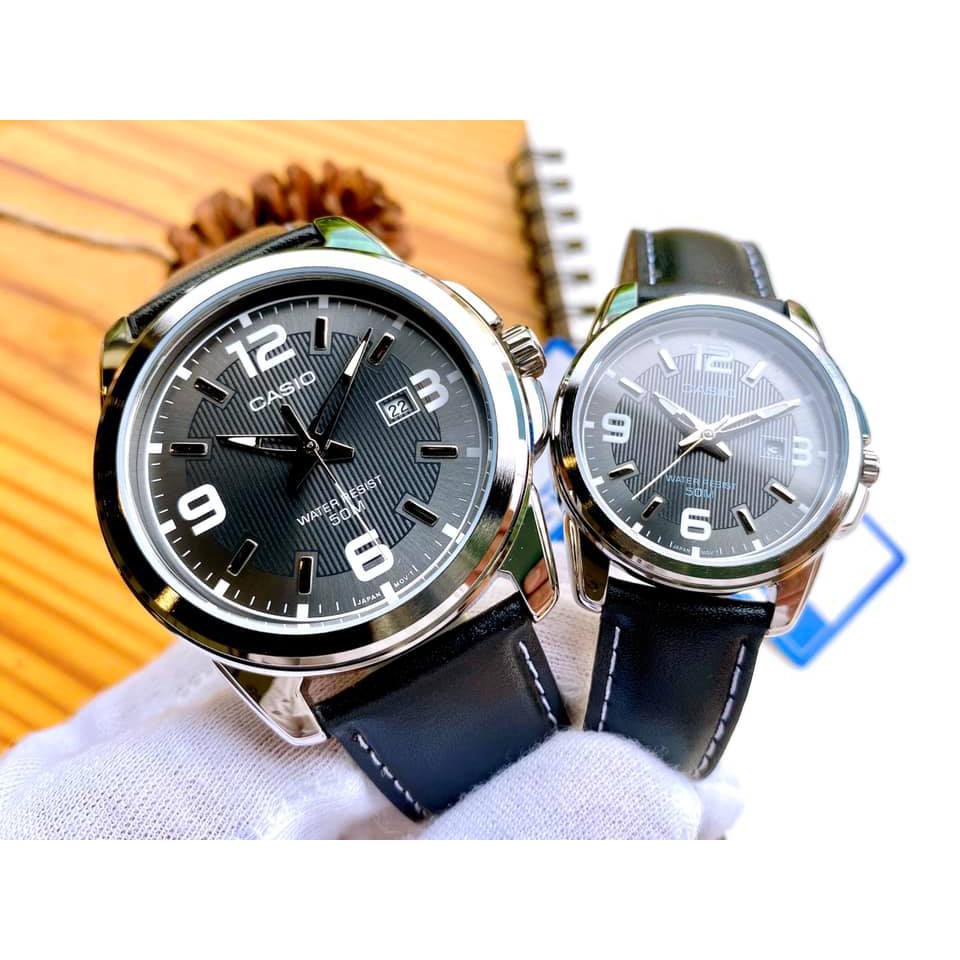 Đồng hồ cặp Casio đôi MTP-1314L-8A & LTP-1314L-8A