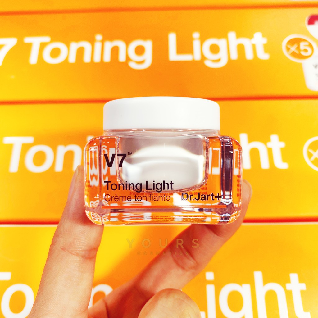 [Auth Hàn] Kem Dưỡng Trắng Tái Tạo Da V7 Dr Jart+ Toning Light Mini 15ml