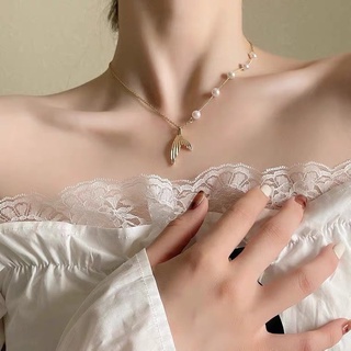Dây chuyền bạc 925 nữ hình đuôi cá-[Dahlias-dây chuyền nữ]