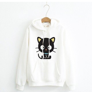 Áo Nỉ Hoodie Nam Nữ Đều Mặc Được MÈO CUTE New Hot Trend Vải Nỉ Bông Dày Mịn Big Size > 100kg - HD00032