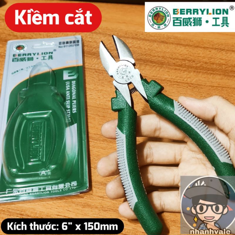 Kiềm cắt cao cấp BERRYLION đạt chuẩn Châu Âu 6&quot; 150mm