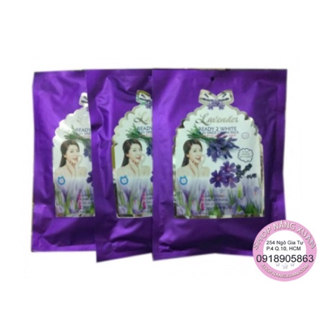 Kem tắm trắng Lavender