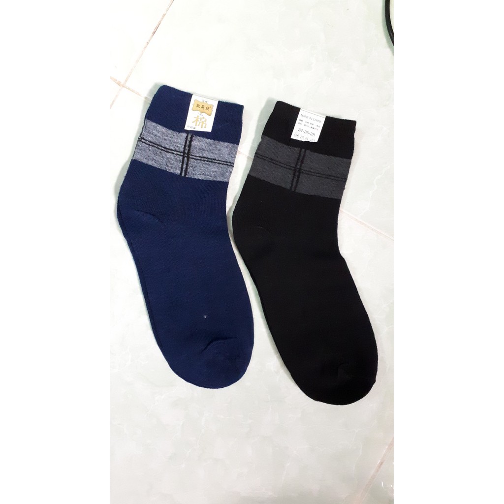 Combo 10 Đôi Tất Nam Hoa Văn - Vớ Nam Thanh Lịch (Sản phầm như hình)