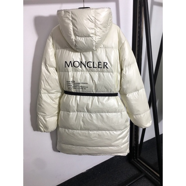 Áo khoác phao dáng dài thời trang 2 mặt thương hiệu Moncler cao cấp