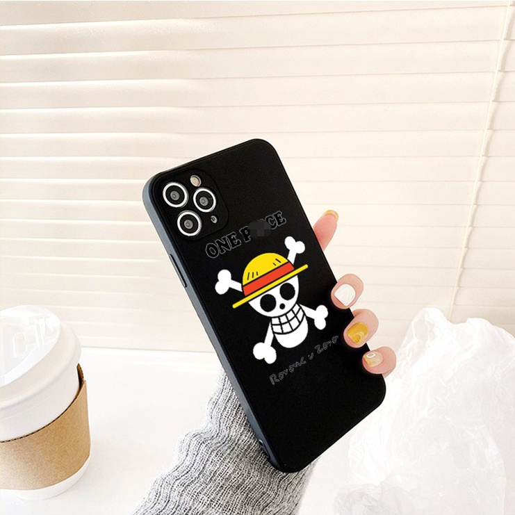 Ốp lưng iphone cạnh vuông One pice dành cho iphone 6 đến 14promax - E212