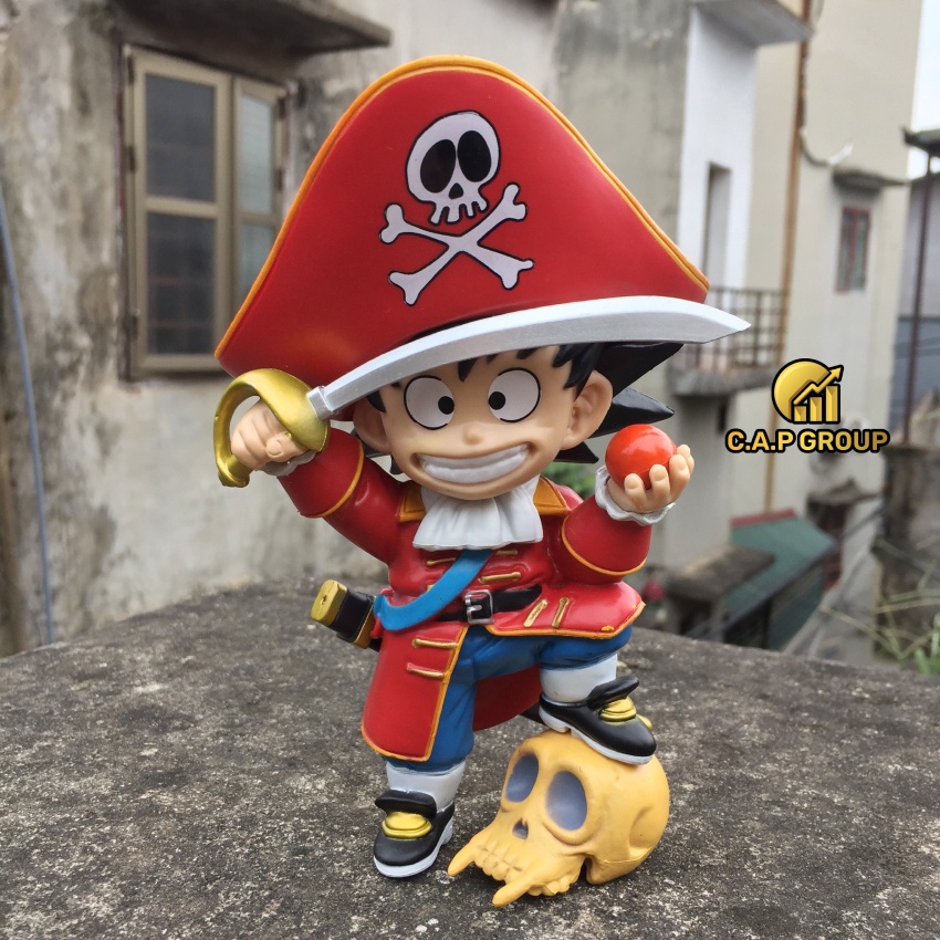 Mô hình Dragon Ball nhân vật SonGoKu cướp biển 16cm 7 Viên Ngọc Rồng - 0IX0