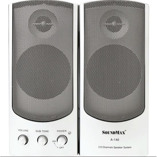 Loa vi tính 2.1 SoundMax A140 công suất 10W AC220 âm thanh nghe rất hay - Hãng phân phối