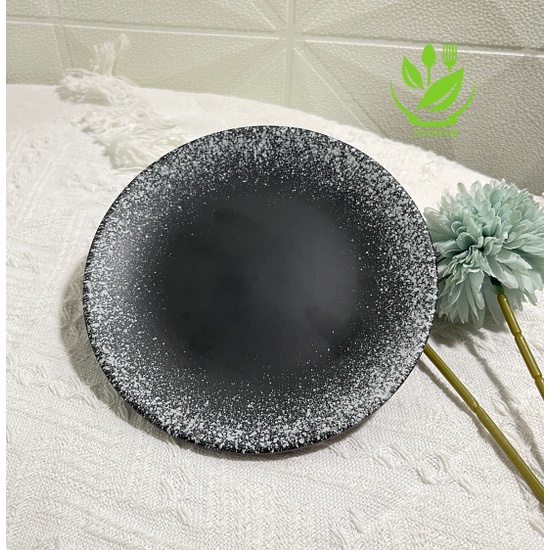 Đĩa gốm tráng men dải ngân hà phong cách Nhật - H2Decor