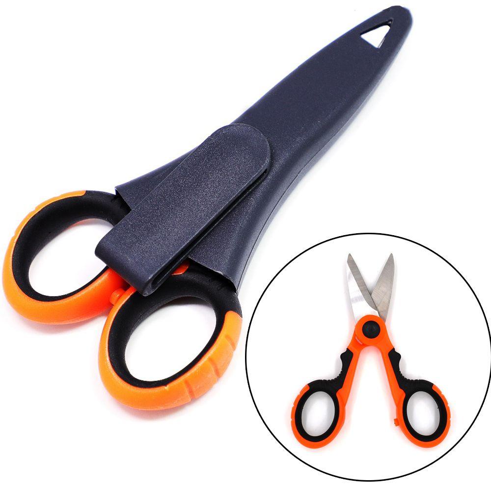 1 Bộ Kéo Cắt Cá Mini 14cm Bằng Thép Không Gỉ