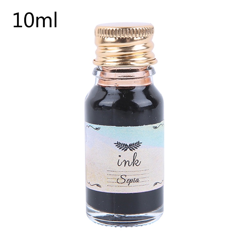 1 Lọ Mực Nước Nhiều Màu 10ml Không Có Cacbon