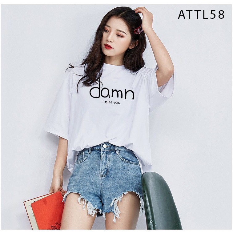 ÁO THUN NỮ P42  FORM RỘNG  FREE SIZE CỨC CUTE