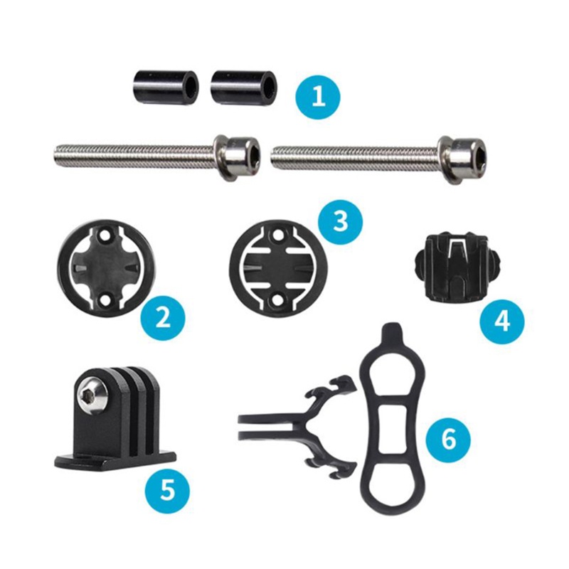 QQ Giá Đỡ Đèn Gắn Yên Xe Đạp 4.8Cm Chống Ăn Mòn