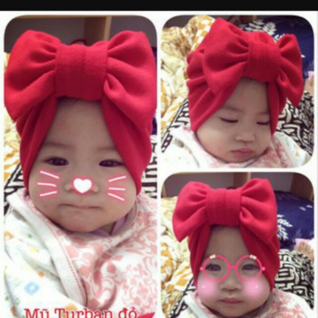 Mũ turban nơ