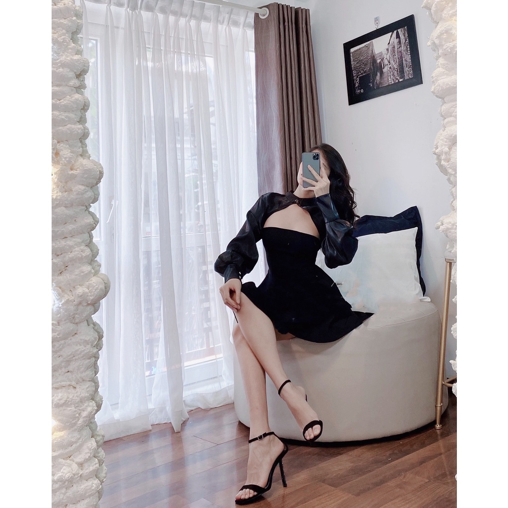 VÁY UMI ĐEN - VENUS DESIGN