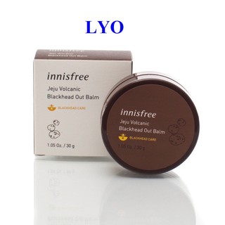 Sáp giảm thiểu mụn đầu đen Innisfree Jeju Volcanic Black Head Out Balm.