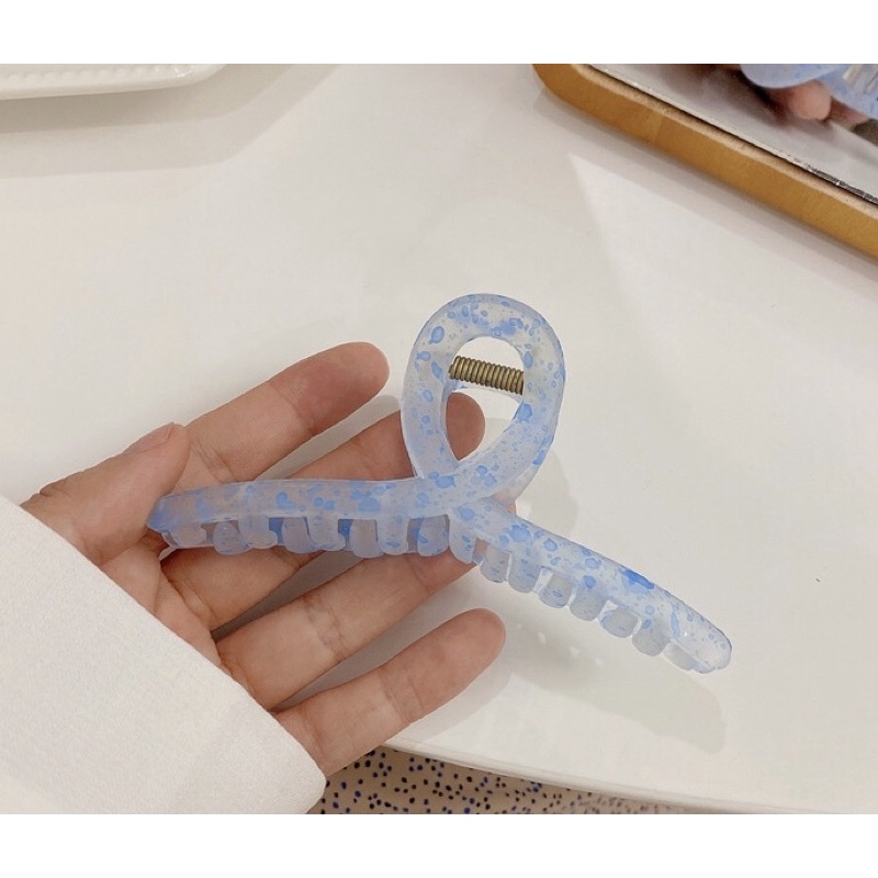 Kẹp tóc nhựa, kẹp càng cua acrylic hàn quốc