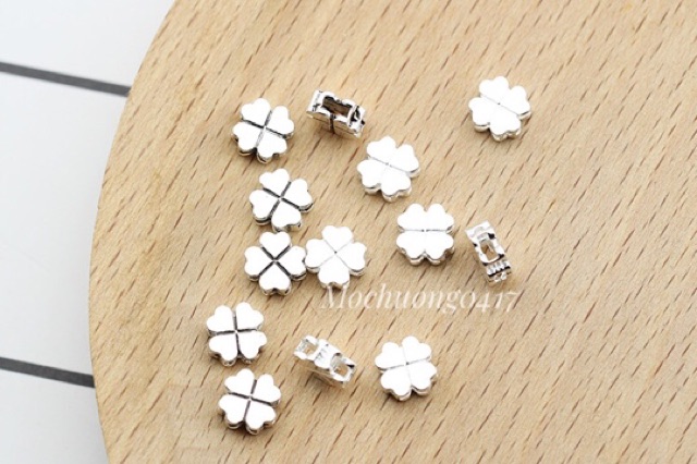 [DIY S925] Charm cỏ 4 lá - TH284