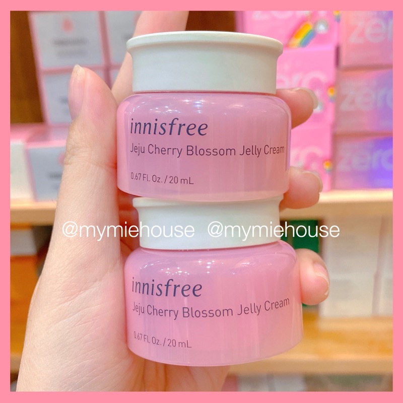 Kem dưỡng ẩm sáng da hoa anh đào innisfree cherry blossom jelly