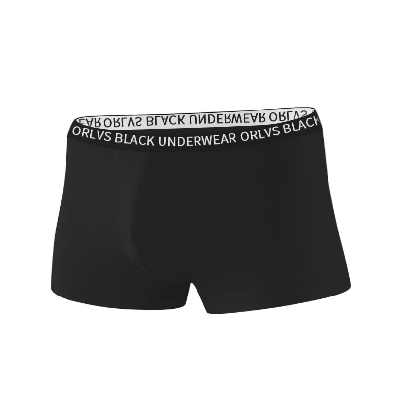 ORLVS Quần lót boxer mềm mại thoáng khí thiết kế thời trang cho nam 3 màu or6115