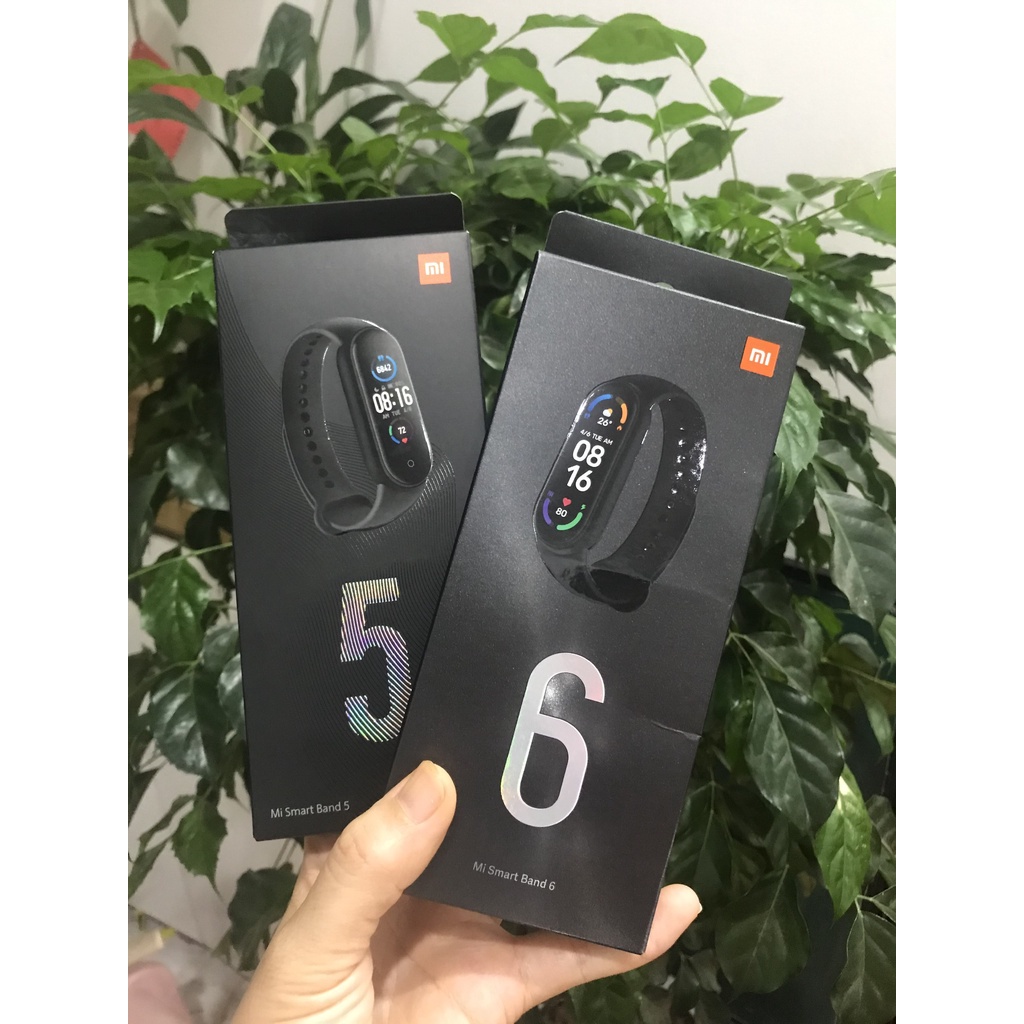 Vòng tay thông minh, đồng hồ thông minh theo dõi sức khoẻ Xiaomi Mi Band 7, Xiaomi Miband 6 - Minh Tín Shop