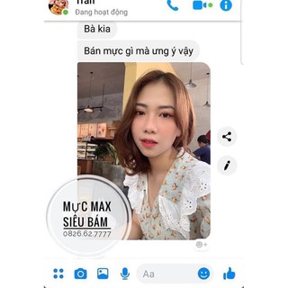 MỰC PHUN XĂM MAX SIÊU BÁM  (BÁM NHANH GIỮ MÀU TỐT 90-95% )