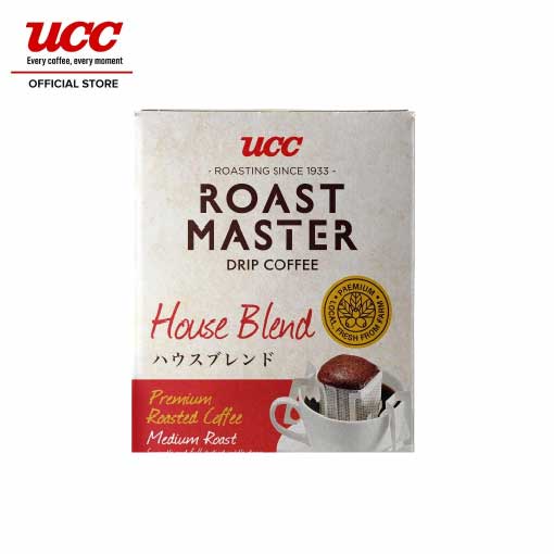 Cà phê phin giấy UCC House Blend (9g x 5 gói) (HSD: T5/2024)