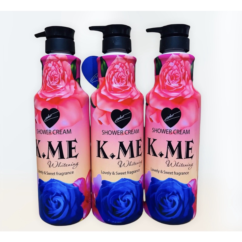 Sữa Tắm Hương Nước Hoa Ngọt Ngào KMe Thái Lan 1200ml Mềm Mịn Dưỡng Trắng Da