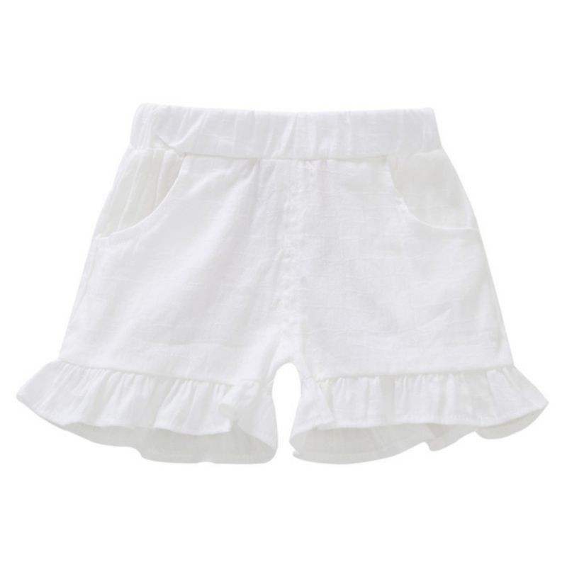 Quần short bằng cotton in họa tiết mùa hè cho bé