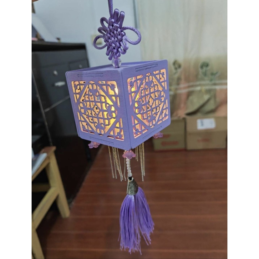 (Có video HD) Lồng đèn handmade tự làm trang trí góc làm việc, trang trí nhà cửa, quà tặng người yêu, bạn gái