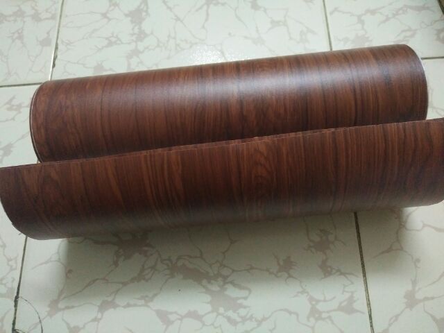 Bộ tem dán xe vân gỗ ngang 30 Dài 1 mét