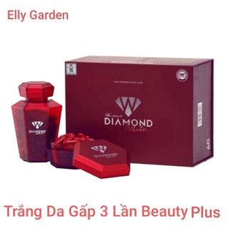 Diamond white - trắng da gấp 3 lần beauty plus ❤ mua 3 tặng 1 đông trùng linh chi ❤ free ship