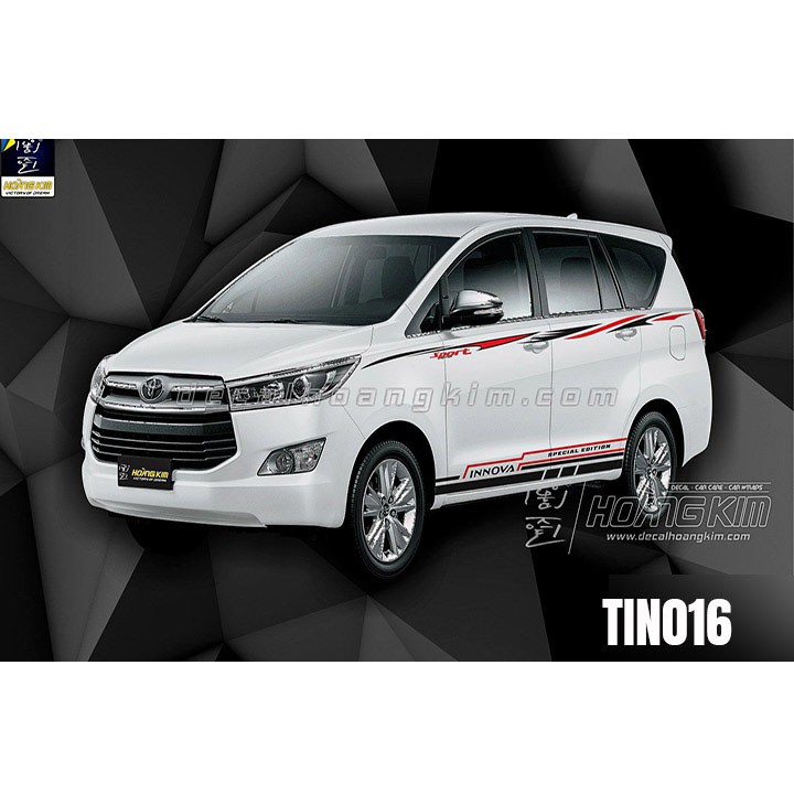 Tem xe ô tô Toyota Innova - TIN016