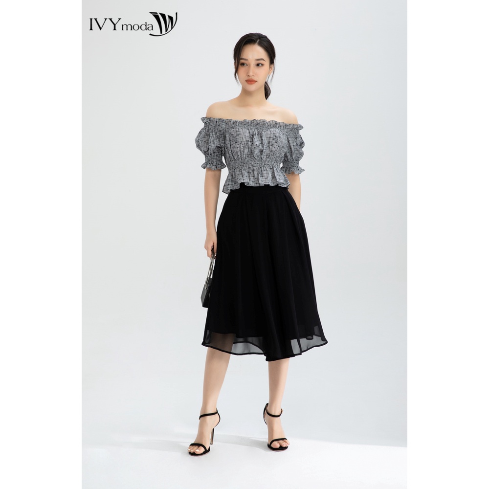 Quần lửng giả váy IVY moda MS 21M6686
