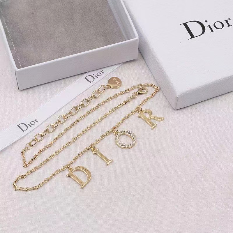 Mới Vòng Cổ Choker Đính Kim Cương Giả In Chữ Đơn Giản Cho Nữ