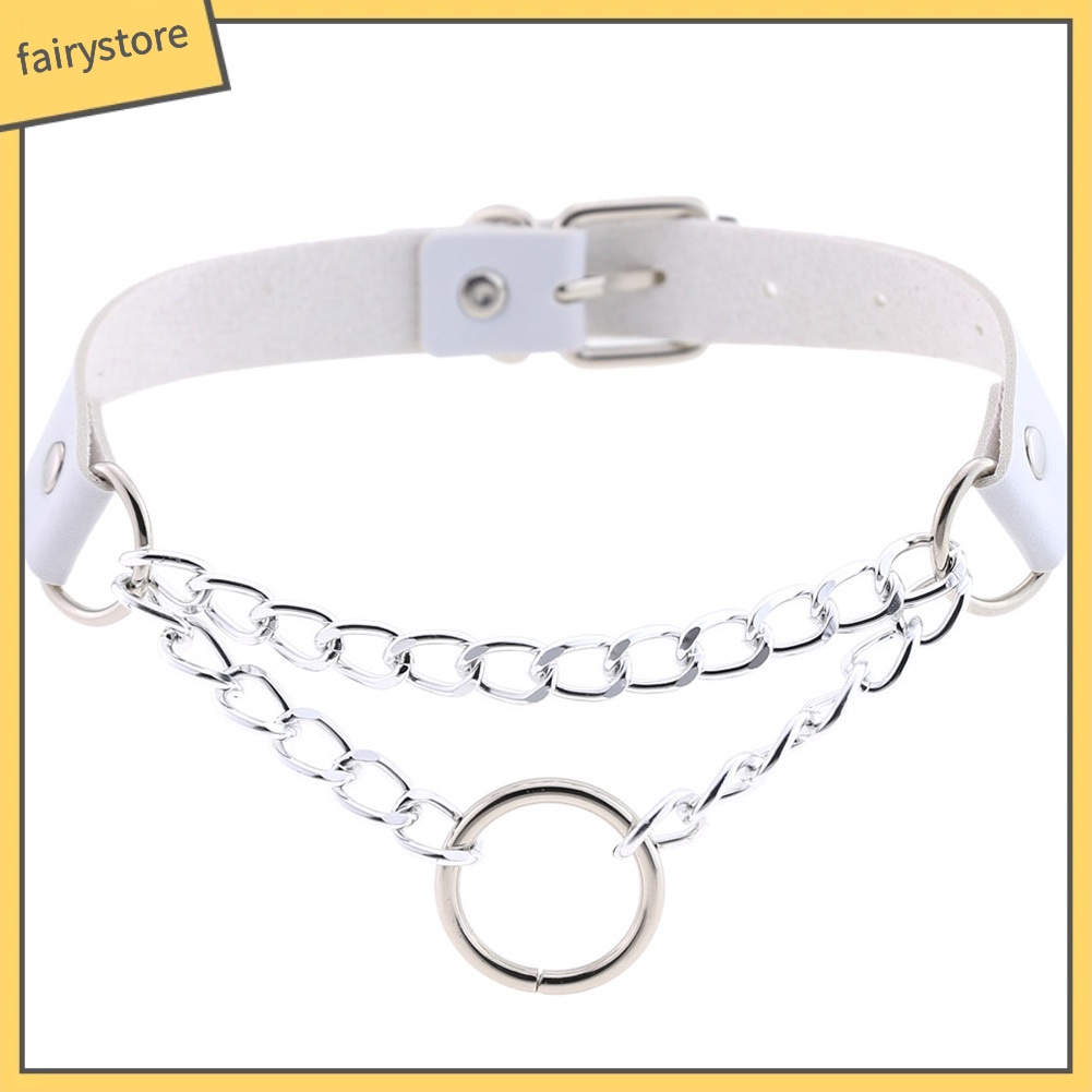 Vòng cổ choker giả da phong cách cá tính dành cho cả nam và nữ