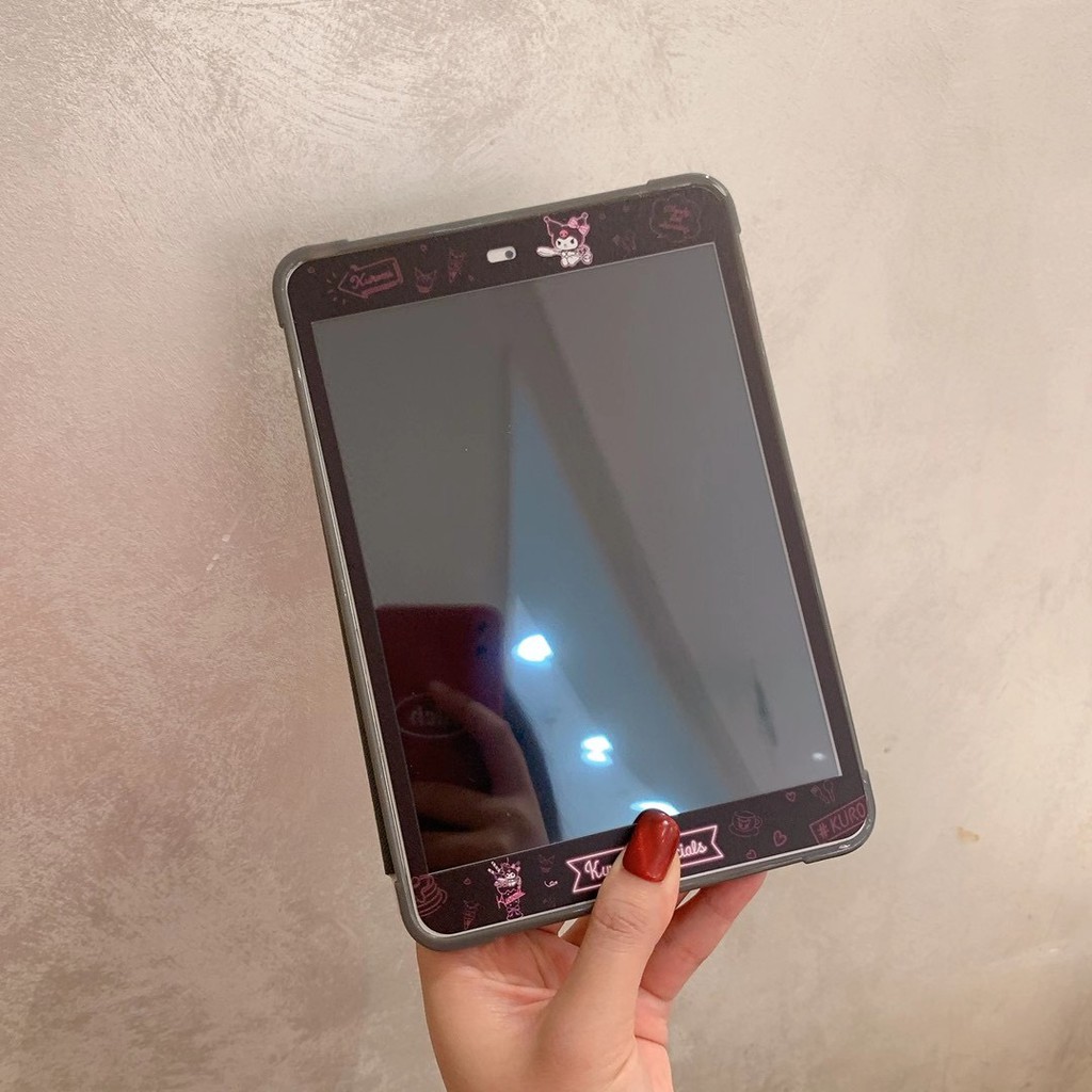 Vỏ và miếng phim hình chú báo hồng cho iPad6 2018 Mini34/5 Air2/Pro9.7 2017  10.9 11 AIR 4 2020 | BigBuy360 - bigbuy360.vn